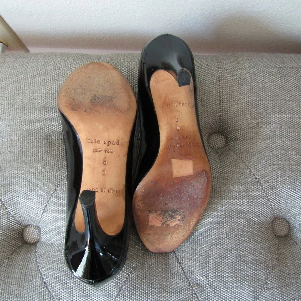 Kate Spade Giselle Oxford Leather Pumps Made in Italy Size 6